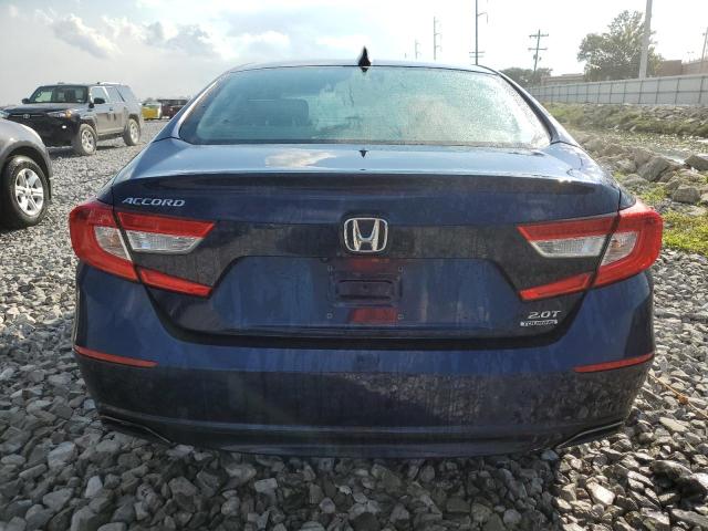 1HGCV2F95LA008756 - 2020 HONDA ACCORD TOURING BLUE photo 6