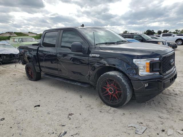 1FTEW1CP6LFB84509 - 2020 FORD F150 SUPERCREW BLACK photo 4