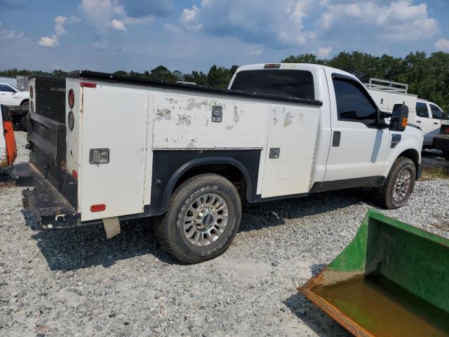 1FDWF305X8EC01100 - 2008 FORD F350 SRW SUPER DUTY WHITE photo 3