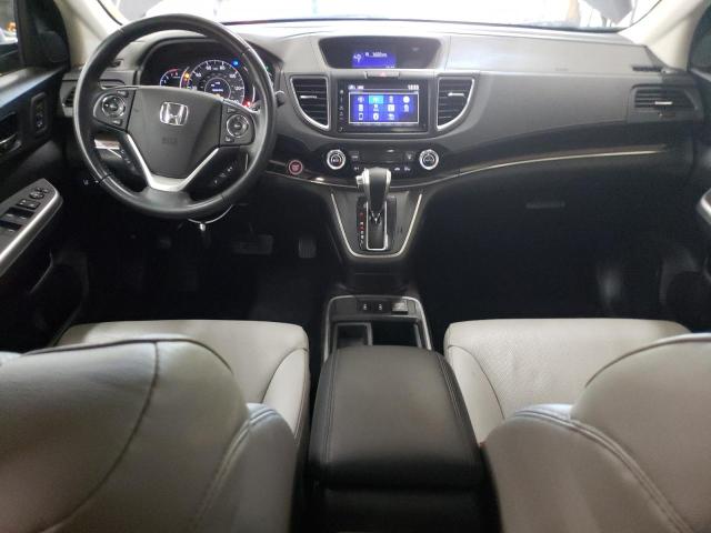 5J6RM4H98FL124878 - 2015 HONDA CR-V TOURING GRAY photo 8