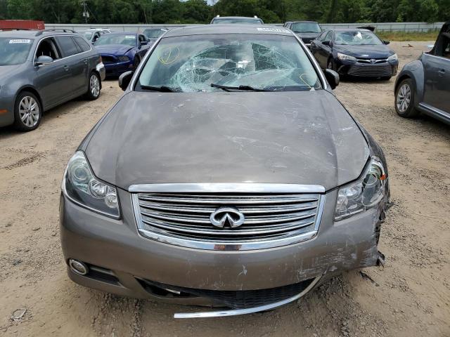 JNKCY01E69M801990 - 2009 INFINITI M35 BASE GRAY photo 5