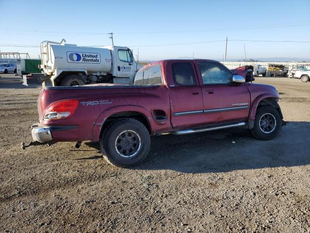 5TBBT44133S371433 - 2003 TOYOTA TUNDRA ACCESS CAB SR5 BURGUNDY photo 3