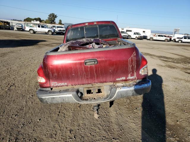 5TBBT44133S371433 - 2003 TOYOTA TUNDRA ACCESS CAB SR5 BURGUNDY photo 6