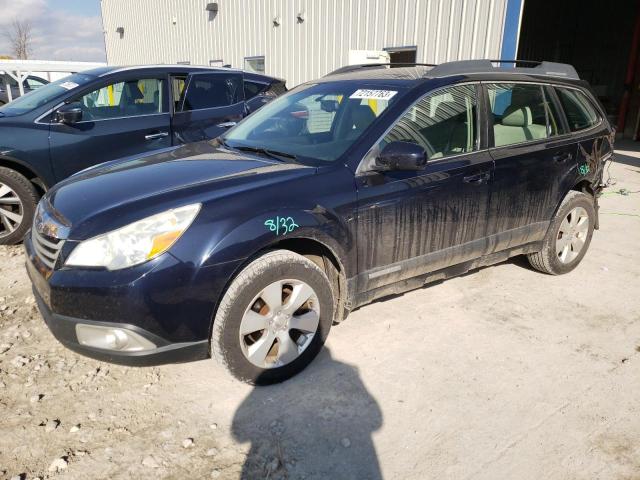 4S4BRCAC5C3256464 - 2012 SUBARU OUTBACK 2.5I BLUE photo 1