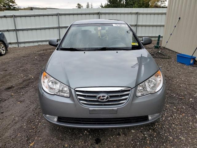 KMHDU4AD4AU832350 - 2010 HYUNDAI ELANTRA BLUE GRAY photo 5