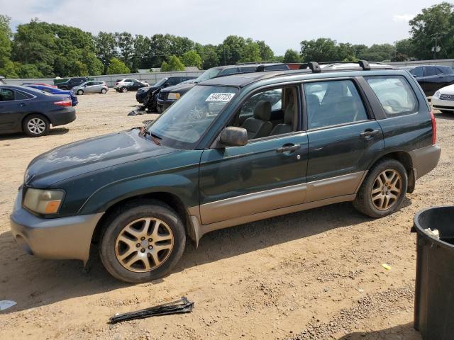 JF1SG67645H732602 - 2005 SUBARU FORESTER 2.5XS LL BEAN GREEN photo 1