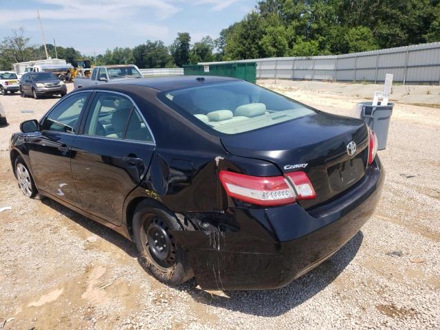 4T1BF3EK6BU722955 - 2011 TOYOTA CAMRY BASE BLACK photo 2