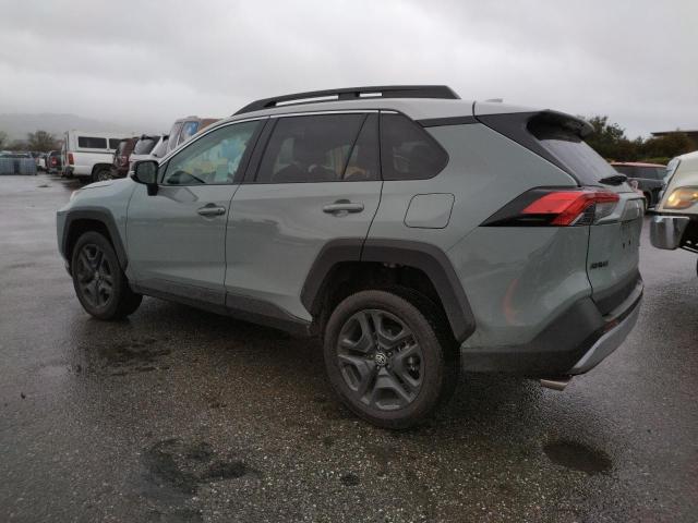 2T3J1RFVXNW280179 - 2022 TOYOTA RAV4 ADVENTURE GRAY photo 2