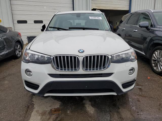 5UXWZ7C55H0V85250 - 2017 BMW X3 SDRIVE28I WHITE photo 5