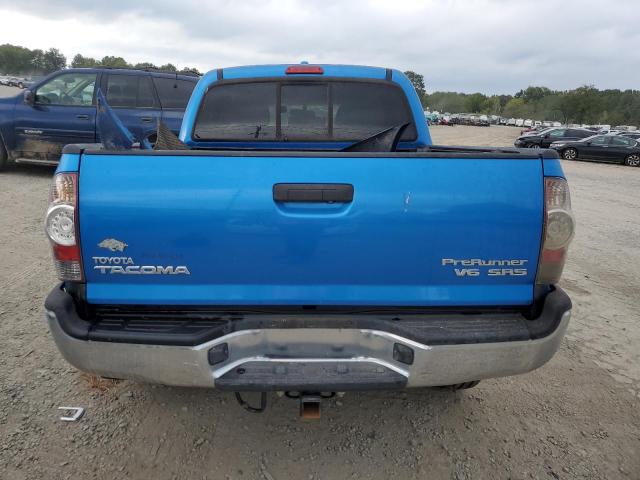 3TMJU4GN4AM093640 - 2010 TOYOTA TACOMA DOUBLE CAB PRERUNNER BLUE photo 6