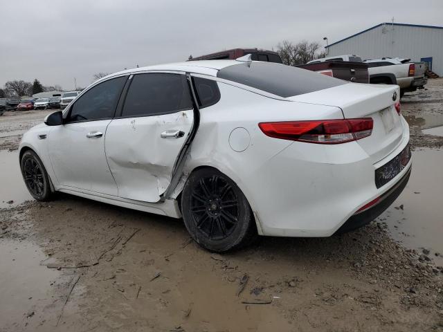 5XXGT4L30GG028392 - 2016 KIA OPTIMA LX WHITE photo 2