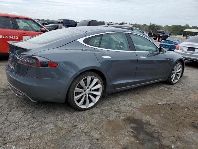 5YJSA1CP4DFP20350 - 2013 TESLA MODEL S 蓝色 照片 3