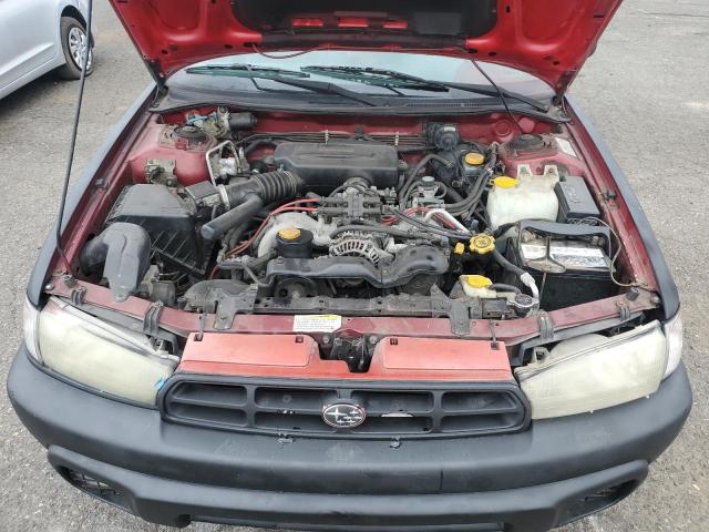 4S3BG6858W7638794 - 1998 SUBARU LEGACY 30TH ANNIVERSARY OUTBACK BURGUNDY photo 11