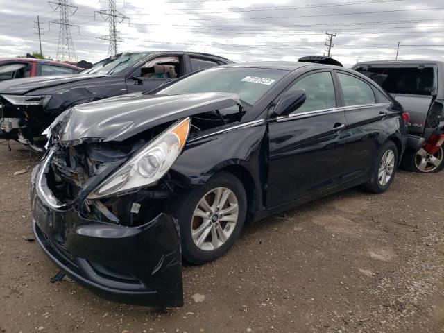 5NPEB4AC6CH397804 - 2012 HYUNDAI SONATA GLS BLACK photo 1