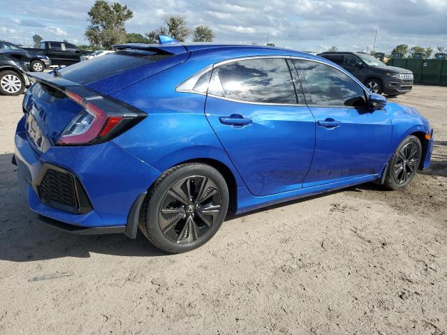 SHHFK7H6XKU219217 - 2019 HONDA CIVIC EX BLUE photo 3