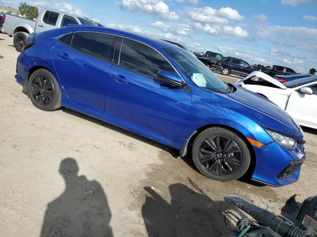 SHHFK7H6XKU219217 - 2019 HONDA CIVIC EX BLUE photo 4