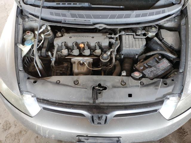 2HGFG12968H571136 - 2008 HONDA CIVIC EXL ნაცრისფერი ფოტო 11