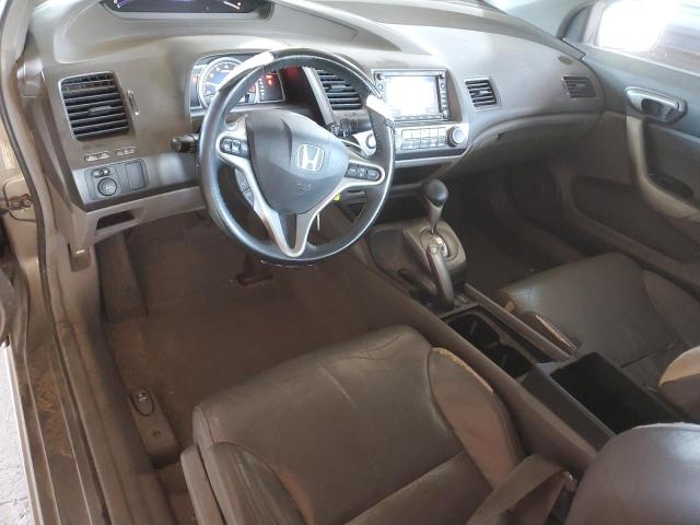 2HGFG12968H571136 - 2008 HONDA CIVIC EXL ნაცრისფერი ფოტო 8