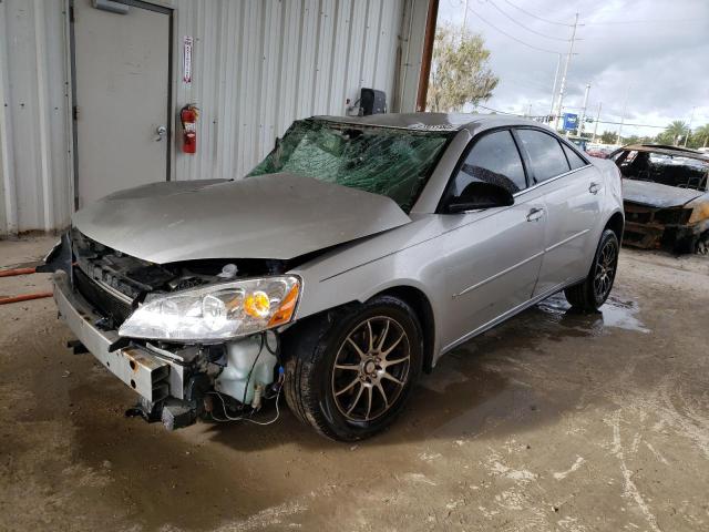 1G2ZF58B974137583 - 2007 PONTIAC G6 VALUE LEADER SILVER photo 1