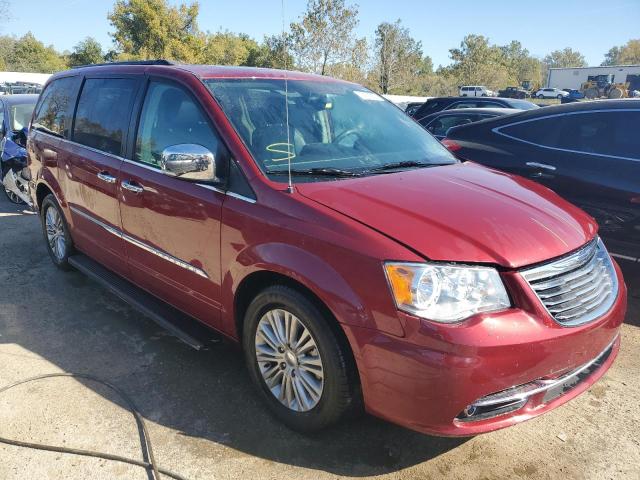 2C4RC1CG1GR303236 - 2016 CHRYSLER TOWN & COU TOURING L RED photo 4