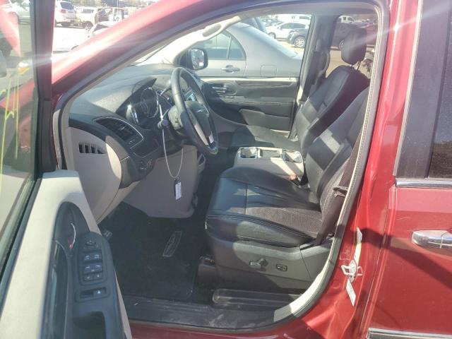 2C4RC1CG1GR303236 - 2016 CHRYSLER TOWN & COU TOURING L RED photo 7