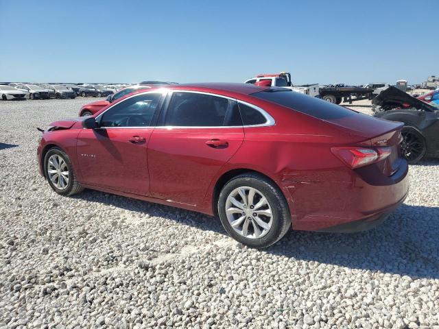 1G1ZD5ST2KF124764 - 2019 CHEVROLET MALIBU LT RED photo 2