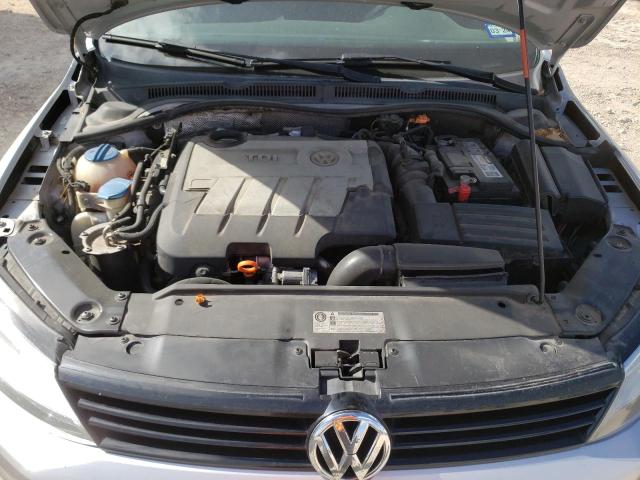 3VWLL7AJ6BM070927 - 2011 VOLKSWAGEN JETTA TDI SILVER photo 11