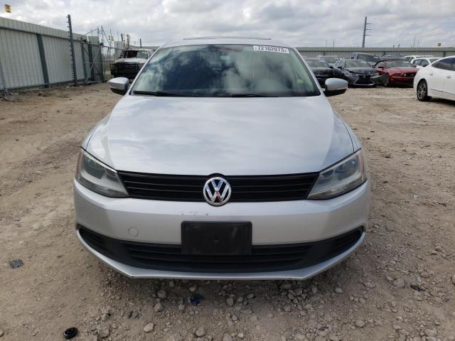 3VWLL7AJ6BM070927 - 2011 VOLKSWAGEN JETTA TDI SILVER photo 5