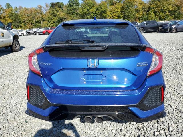 SHHFK7H91JU214108 - 2018 HONDA CIVIC SPORT TOURING BLUE photo 6