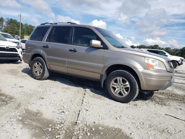 2HKYF185X4H592247 - 2004 HONDA PILOT EXL TAN photo 4