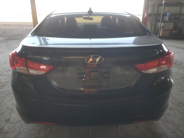 KMHDH4AE0DU983493 - 2013 HYUNDAI ELANTRA GLS BLACK photo 6