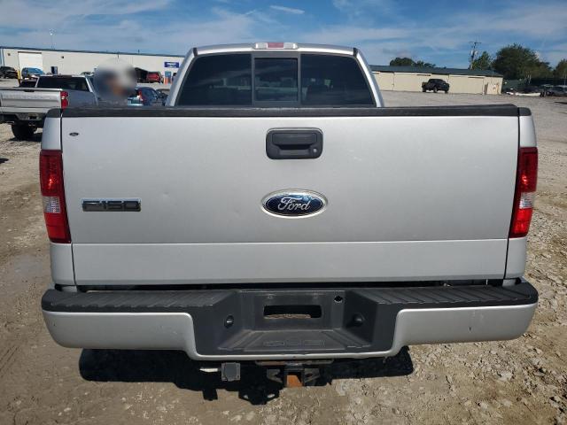 1FTRX14W36NA95284 - 2006 FORD F150 SILVER photo 6