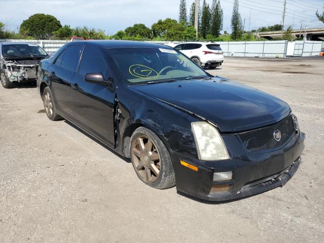 1G6DW677260221083 - 2006 CADILLAC STS BLACK photo 4