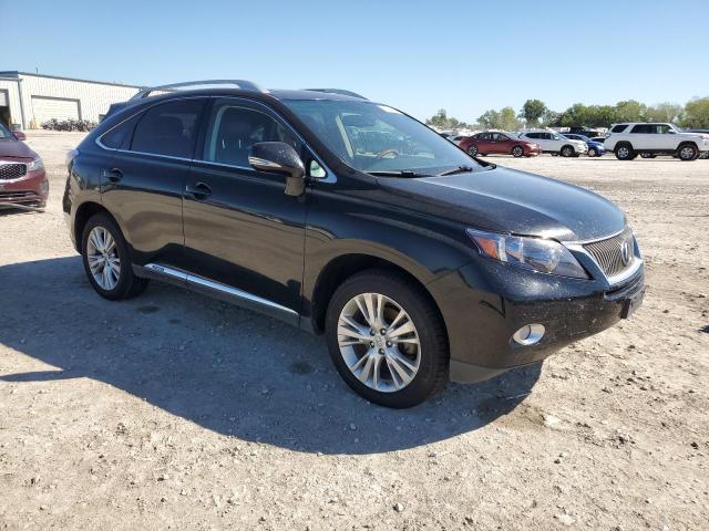 JTJBC1BA8C2045625 - 2012 LEXUS RX 450H BLACK photo 4