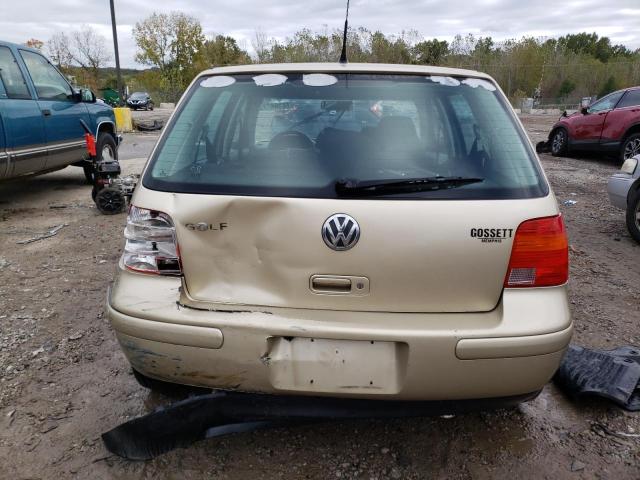 9BWFL61J754006881 - 2005 VOLKSWAGEN GOLF GL GOLD photo 6