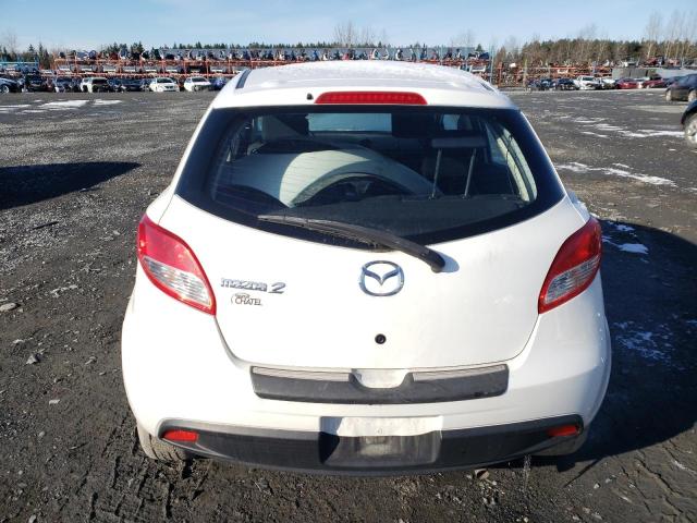 JM1DE1KY2E0188040 - 2014 MAZDA MAZDA2 SPORT WHITE photo 6