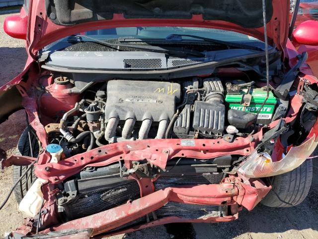 JHMGD38697S008902 - 2007 HONDA FIT S 红色 照片 11