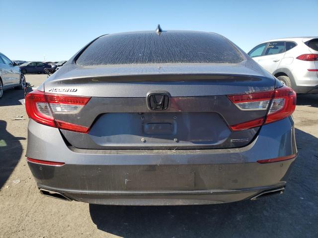 1HGCV1F98JA084043 - 2018 HONDA ACCORD TOURING GRAY photo 6