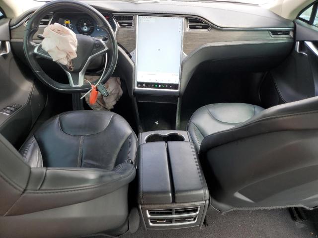 5YJSA1H17EFP41862 - 2014 TESLA MODEL S 银色 照片 8