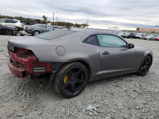 2G1FC1E3XD9119138 - 2013 CHEVROLET CAMARO LT GRAY photo 3