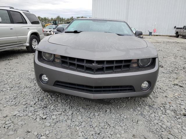 2G1FC1E3XD9119138 - 2013 CHEVROLET CAMARO LT GRAY photo 5