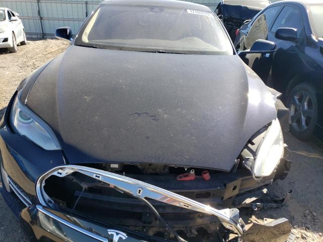 5YJSA1H11EFP65932 - 2014 TESLA MODEL S Կապույտ լուսանկար 11