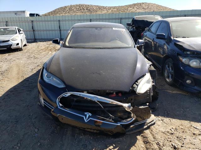 5YJSA1H11EFP65932 - 2014 TESLA MODEL S Կապույտ լուսանկար 5