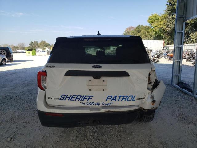 1FM5K8AB5MGB24384 - 2021 FORD EXPLORER POLICE INTERCEPTOR 白色 照片 6