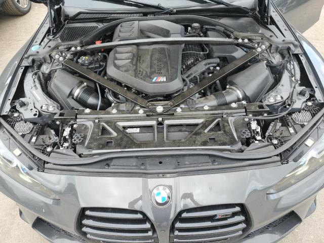 WBS43AY09RFS30738 - 2024 BMW M3 COMPETITION GRAY photo 11