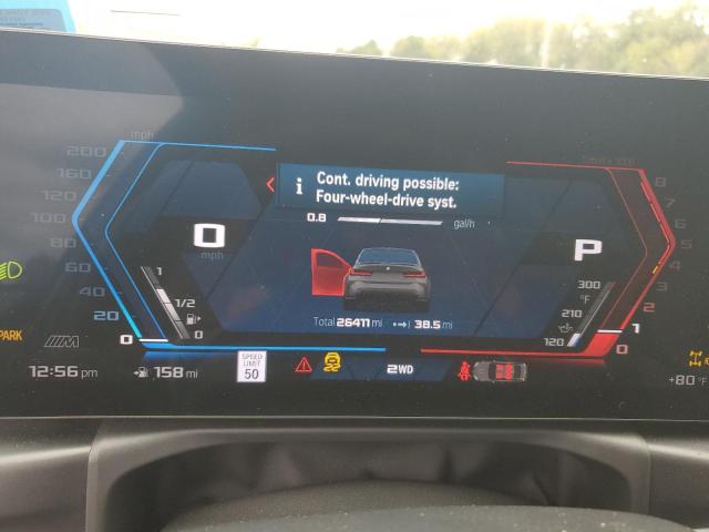 WBS43AY09RFS30738 - 2024 BMW M3 COMPETITION GRAY photo 9