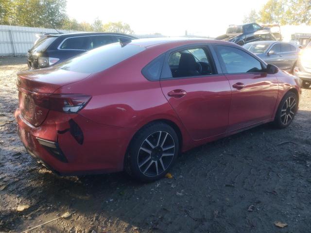 3KPF34AD9KE019277 - 2019 KIA FORTE GT LINE RED photo 3