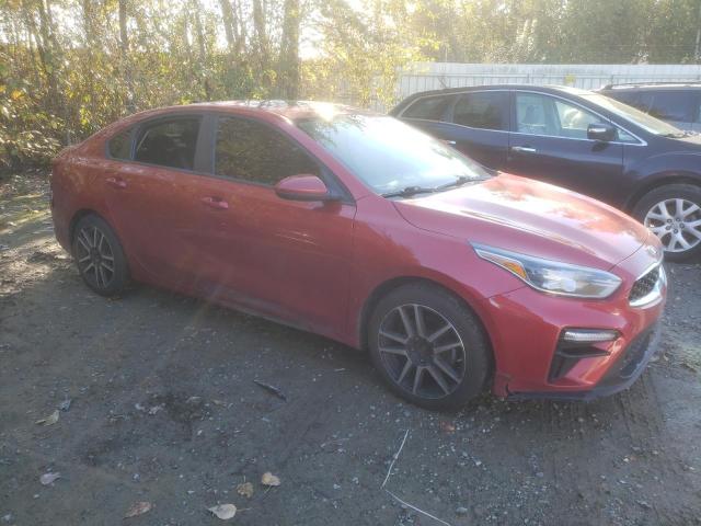 3KPF34AD9KE019277 - 2019 KIA FORTE GT LINE RED photo 4