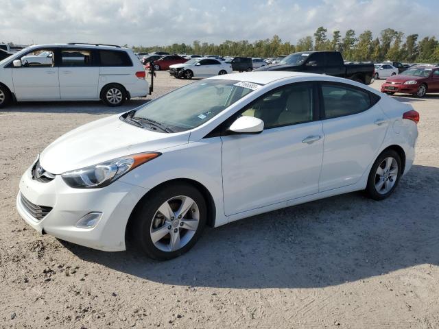 5NPDH4AE3DH193412 - 2013 HYUNDAI ELANTRA GLS WHITE photo 1