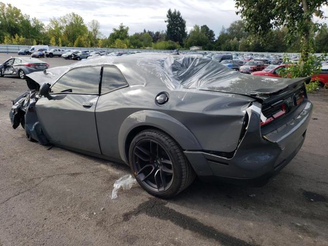 2C3CDZFJ9KH563623 - 2019 DODGE CHALLENGER R/T SCAT PACK GRAY photo 2
